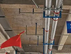 南海管廊支架的安装方法